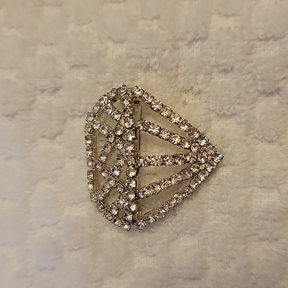 Vintage Diamond Shape Brooch